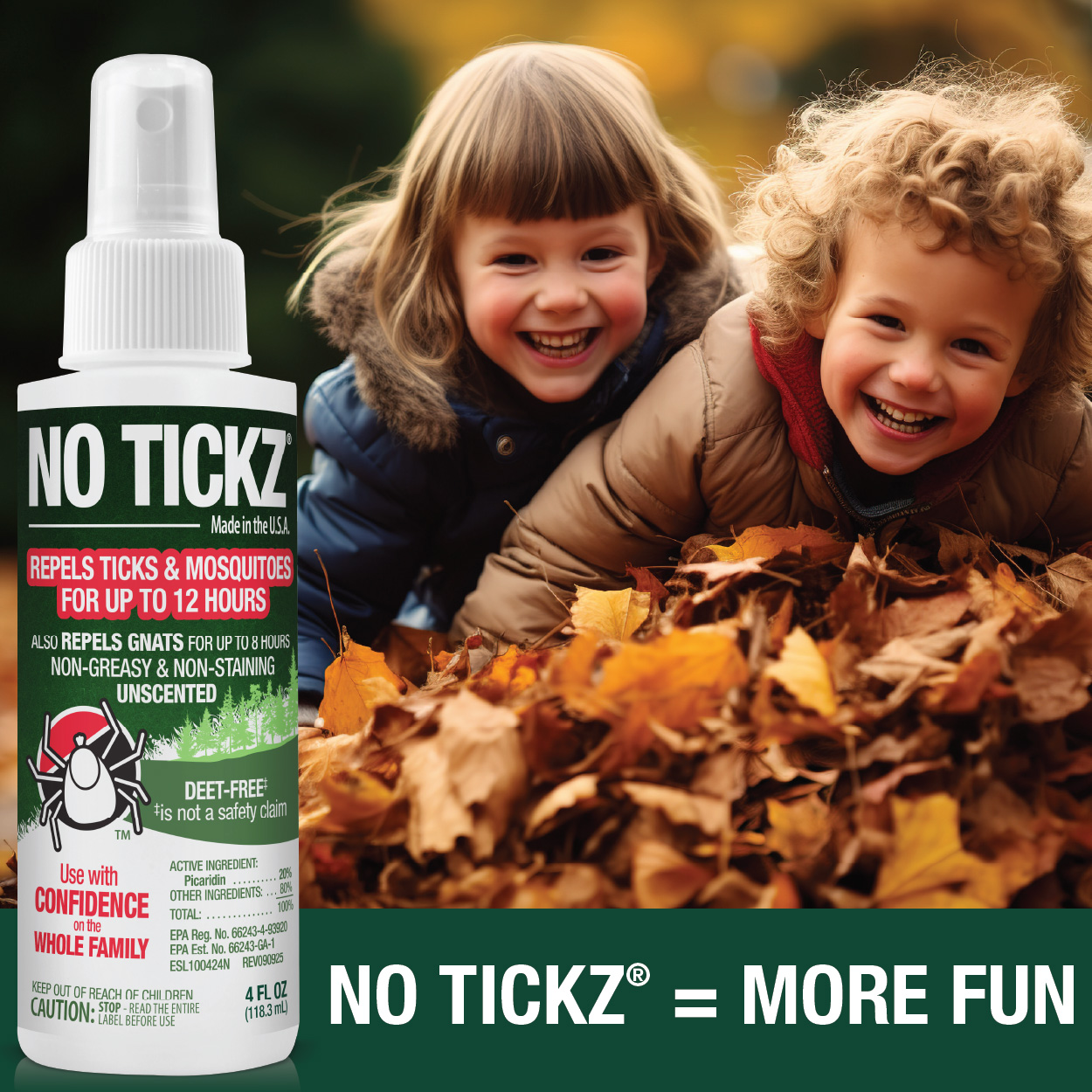 <span style="color: #2A317D";>No Tickz® 4 oz. Spray</span> - Image 3